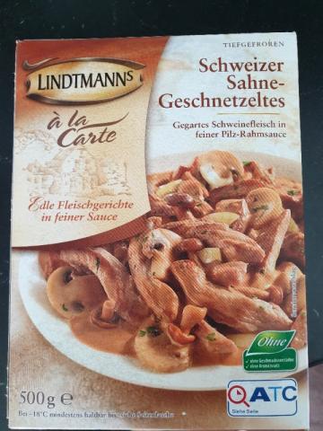 Schweizer Sahne-Geschnetzeltes, Gegartes Schweinefleisch in fein | Hochgeladen von: SMEE1984