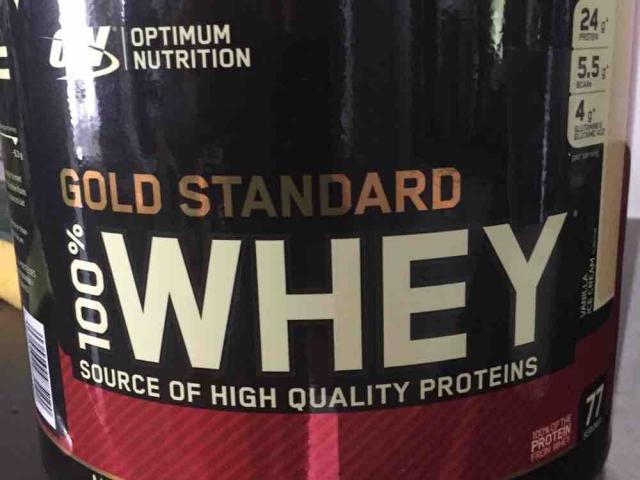 Gold Standard 100 % Whey Protein , Vanilla von giorgoStar | Hochgeladen von: giorgoStar
