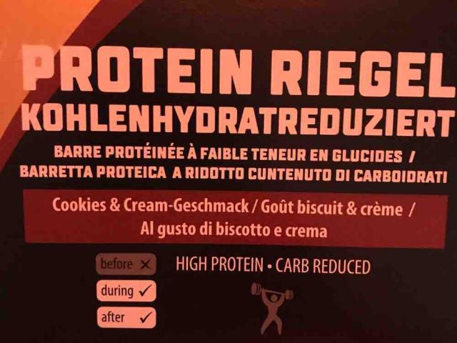 Protein Riegel Cookies & Cream von kmate75 | Hochgeladen von: kmate75