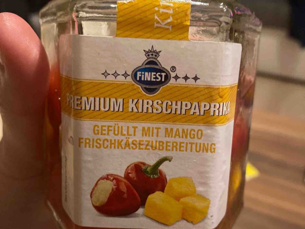 Premium Kirschpaprika, gefüllt mit Mango Frischkäsezubereitung v | Hochgeladen von: Yummigirl