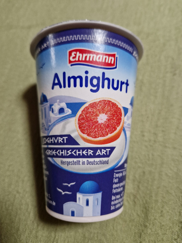 Almighurt Ehrmann, Blutorange Joghurt Griechischer Art von micha | Hochgeladen von: michaelffm