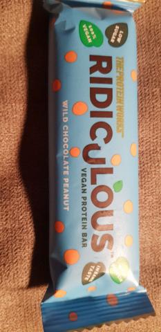 the proteine works ridiculous vegan protein bar, wild chocolate  | Hochgeladen von: dieterhassler