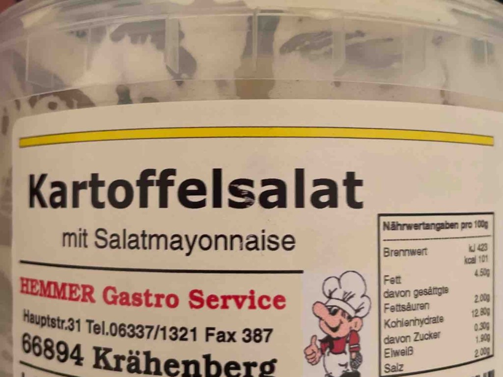 Kartoffelsalat, mit Salatmayonnaise von Slawek1003 | Hochgeladen von: Slawek1003