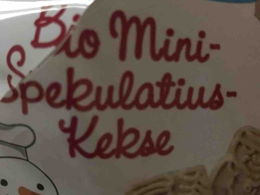 Bio Mini Spekulatius Kekse, ab 1 Jahr von mokari | Hochgeladen von: mokari