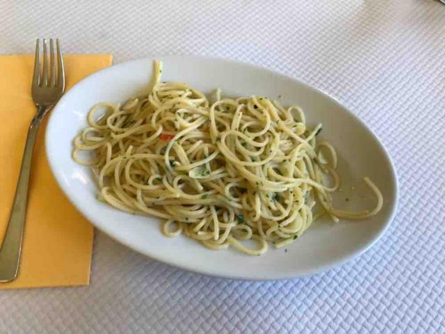 Spaghetti Aglio e Olio, Knoblauch von gandroiid | Uploaded by: gandroiid