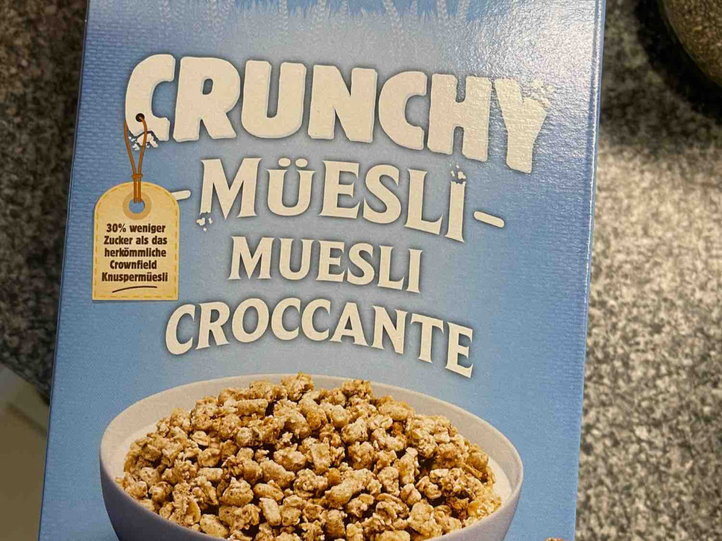 Crunchy Müesli, 30% weniger Zucker von DewiLu | Hochgeladen von: DewiLu