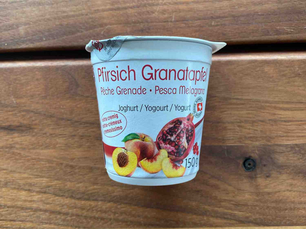 Jogurt extra cremig, Pfirsich  Granadapfel von Confrere | Hochgeladen von: Confrere