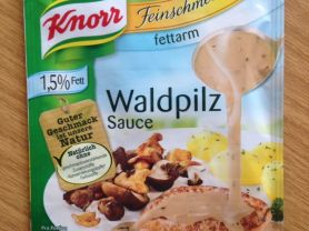 KNORR Feinschmecker Waldpilz Sauce fettarm | Hochgeladen von: xmellixx