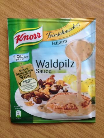 KNORR Feinschmecker Waldpilz Sauce fettarm | Hochgeladen von: xmellixx