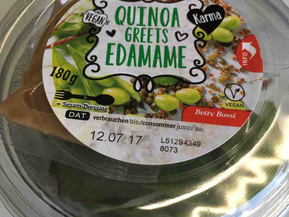 Karma Quiona greets Edamame, Edamame Quinoa von christingerhard2 | Hochgeladen von: christingerhard298