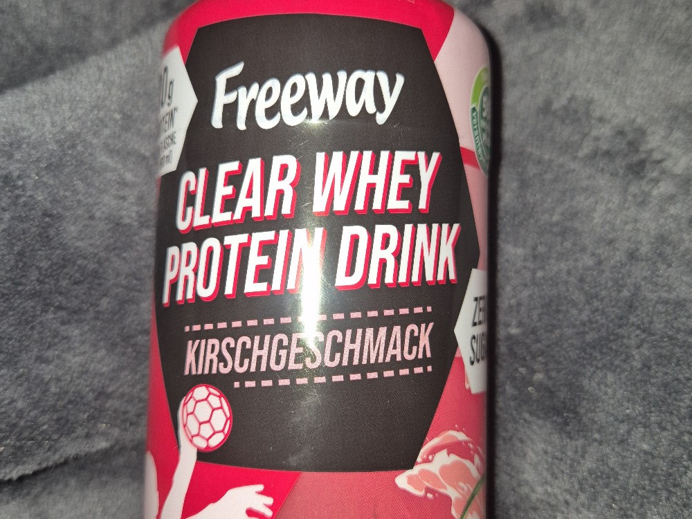 Clear Whey Protein Drink, Kirsch von SensiStar | Hochgeladen von: SensiStar