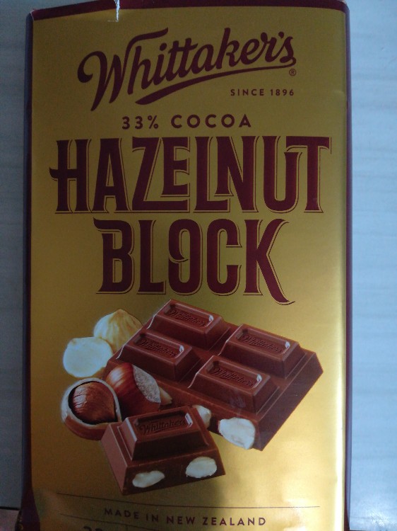 Hazelnut Block, 33% Cocoa von peytonrothvpw | Hochgeladen von: peytonrothvpw