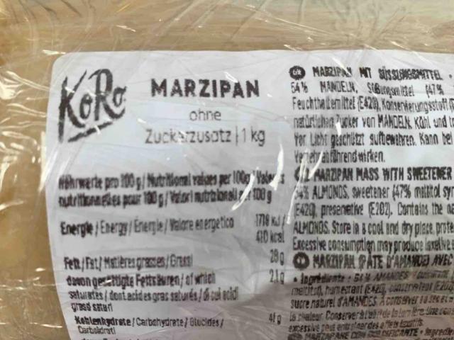 KoRo Marzipan, ohne Zucker von Mapafaro | Hochgeladen von: Mapafaro