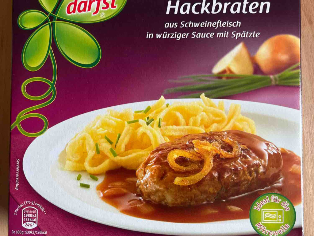 Zwiebel-Hackbraten,  in würziger Sauce mit Spätzle von Patria Te | Hochgeladen von: Patria Terra