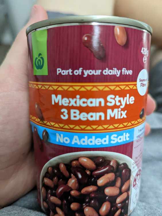 Mexican Style 3 Bean Mix, No added salt von boxbush24267 | Hochgeladen von: boxbush24267