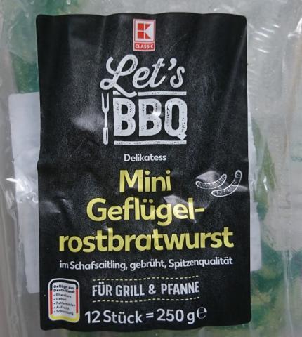 Mini Geflügelrostbratwurst | Hochgeladen von: kolibri6611