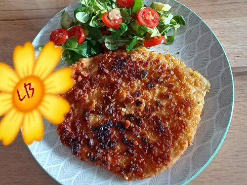 Paniertes Putenschnitzel in Panko-Panade und Sal | Hochgeladen von: Muckelchen2407