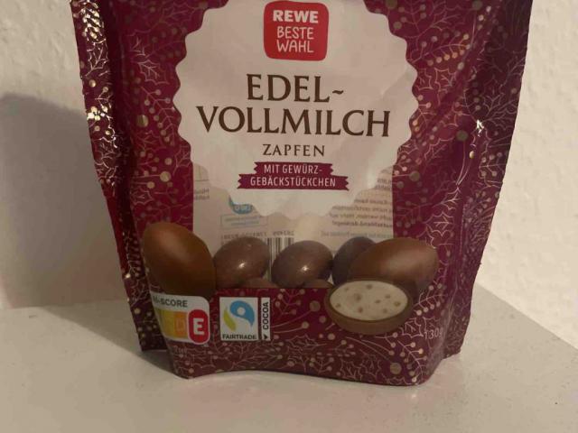 Edel-Vollmilch Zapfen, mit Gewürzgebäckstückchen von Rietschie | Hochgeladen von: Rietschie