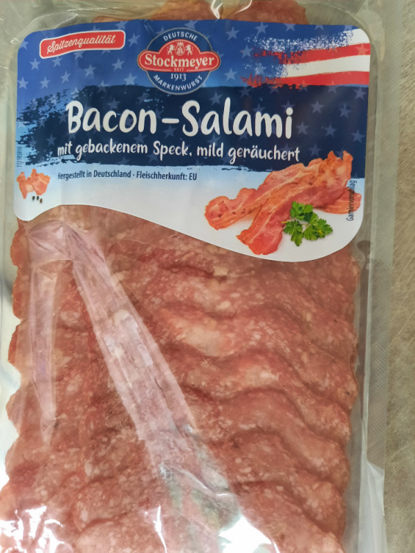 Bacon-Salami, Mit gebackenem Speck, mild geräuchert von benjamin | Hochgeladen von: benjamin.bootz