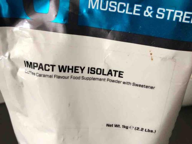 Impact Whey Isolate, Coffee Caramel von Benwick13 | Hochgeladen von: Benwick13