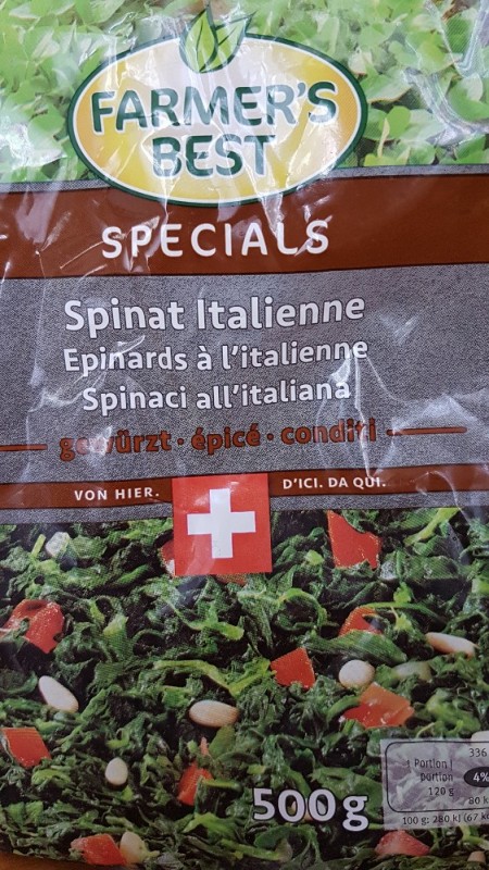 Spinat Italienne, gewürzt von fraenzi1972110 | Hochgeladen von: fraenzi1972110