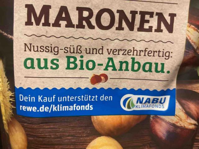 Maronen REWE Bio von jeschicka | Hochgeladen von: jeschicka