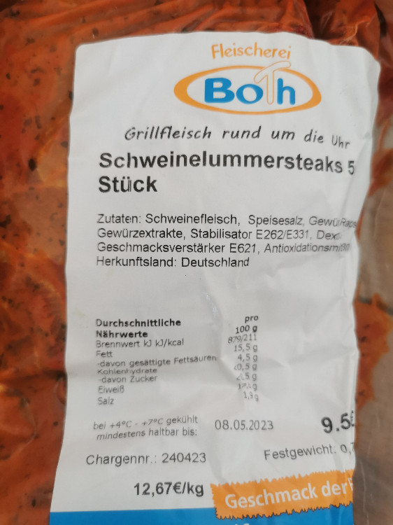 Schweinelummersteaks, 5 Stk von KimMueller1303 | Hochgeladen von: KimMueller1303