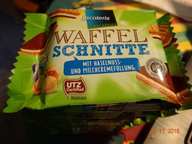 Waffel Schnitte, nussig | Hochgeladen von: reg.