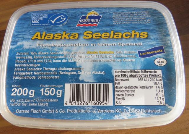 Alaska Seelachs Filetblockscheiben, in Speiseöl | Hochgeladen von: puccino40