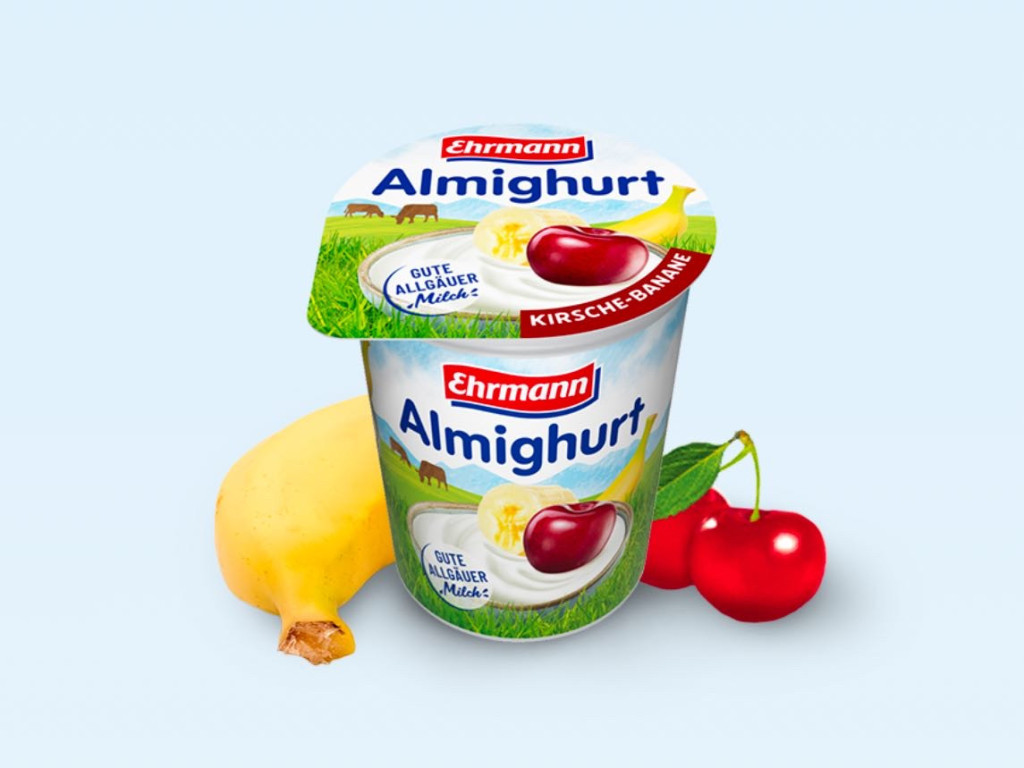 Almighurt Kirsche-Banane von leonievictoriakub | Hochgeladen von: leonievictoriakub