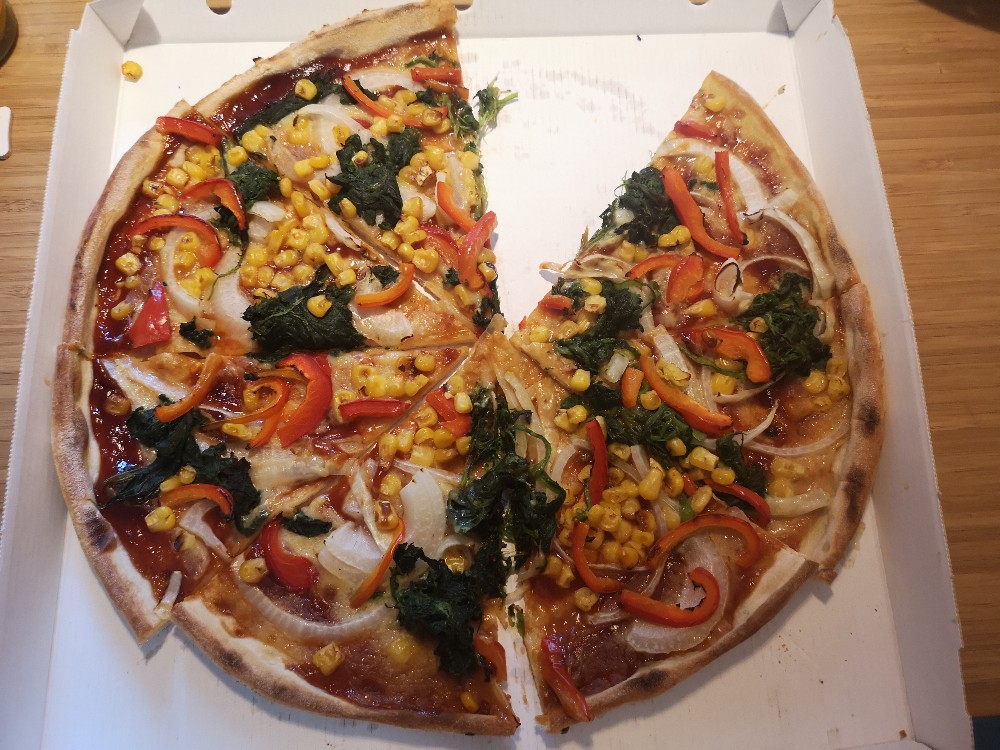 Pizza Vegan BBQ von greenisthenewgreen | Hochgeladen von: greenisthenewgreen