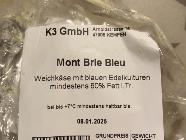 Mont Brie Bleu, 60% Fett i. Tr. von internetobermacker | Hochgeladen von: internetobermacker