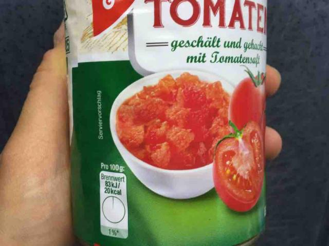 Tomaten geschält und gehackt, in Tomatensaft von Shaolin23 | Hochgeladen von: Shaolin23