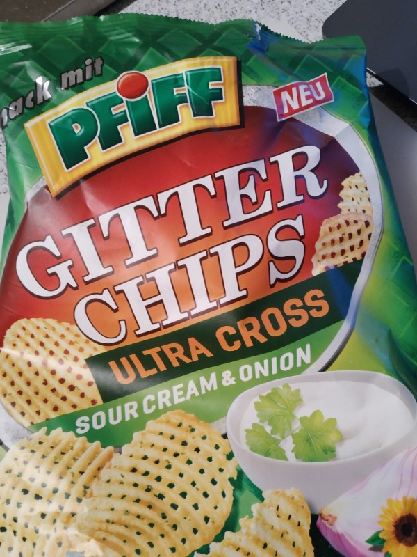 Gitter Chips, sour cream&onion von Herence | Hochgeladen von: Herence