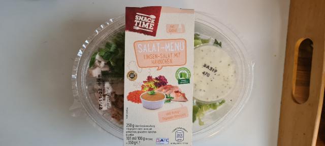 Salat-Menü Linsen-Salat mit Hähnchen von palupa | Hochgeladen von: palupa
