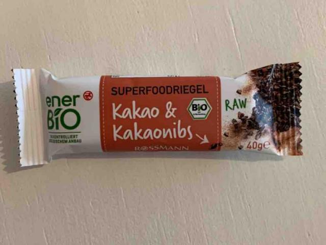 Superfoodriegel Kakao & Kakaonibs von popena | Hochgeladen von: popena