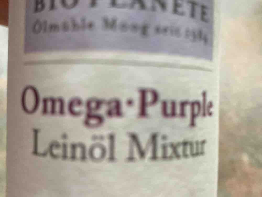 Omega Purple, Leinöl  mit Vanille, Mandarine & Lavendel von  | Hochgeladen von: barbara183