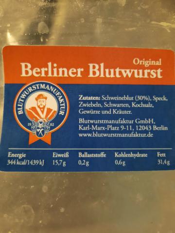 Original Berliner Blutwurst von anphil | Hochgeladen von: anphil