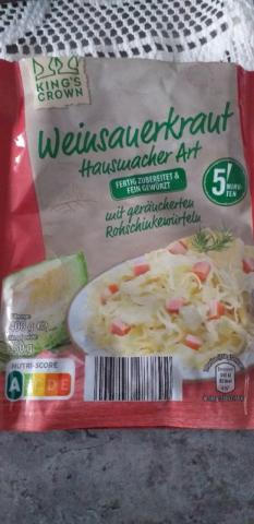 Weinsauerkraut Hausmacher Art, mit geräucherten Rohschinkenwürfe | Hochgeladen von: Anja.