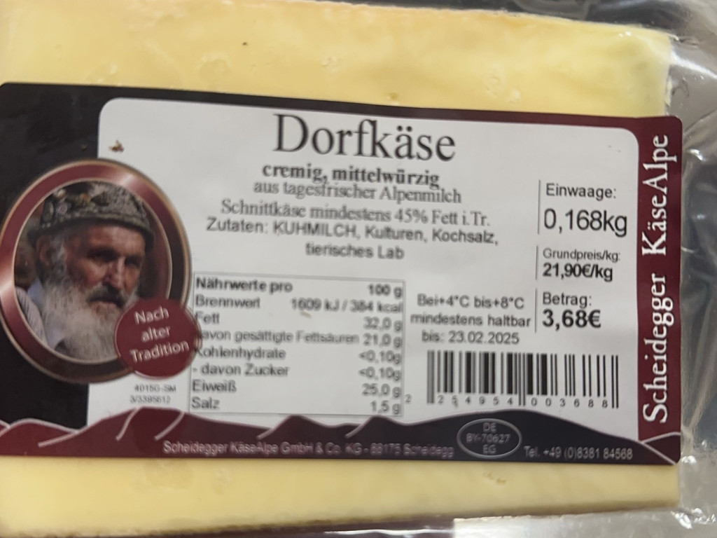 Dorfkäse, 45% Fett von Craxter | Hochgeladen von: Craxter