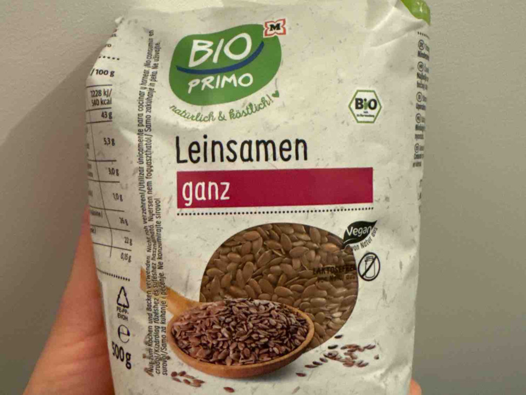 Leinsamen ganz, Bio Primo von MiriZip | Hochgeladen von: MiriZip