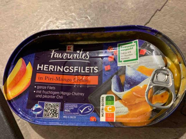 Heringsfilet, Piri-Mango-Creme von conni2008740 | Hochgeladen von: conni2008740