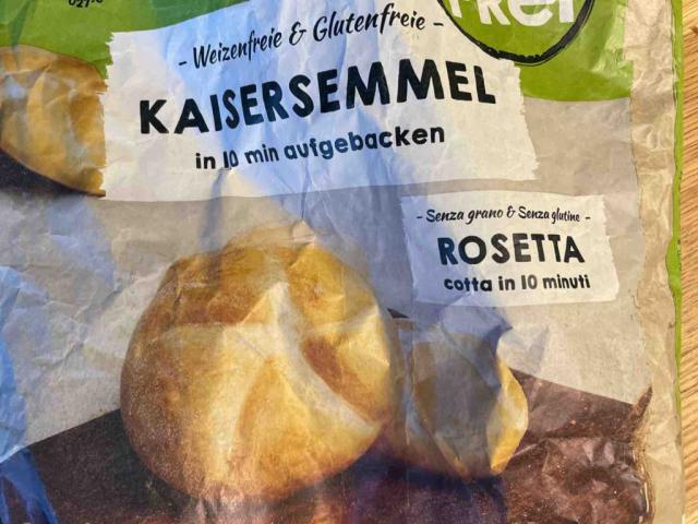 Kaisersemmel, weizen- u. glutenfrei zum Aufbacken von Wolfhra | Hochgeladen von: Wolfhra