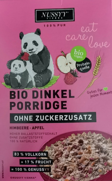 Bio Dinkel Porridge Himbeere-Apfel by svobi_asatru | Hochgeladen von: svobi_asatru