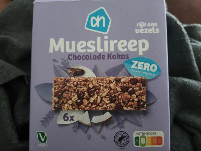 Mueslireep, Chocolade Kokos Zero von Nenia | Hochgeladen von: Nenia