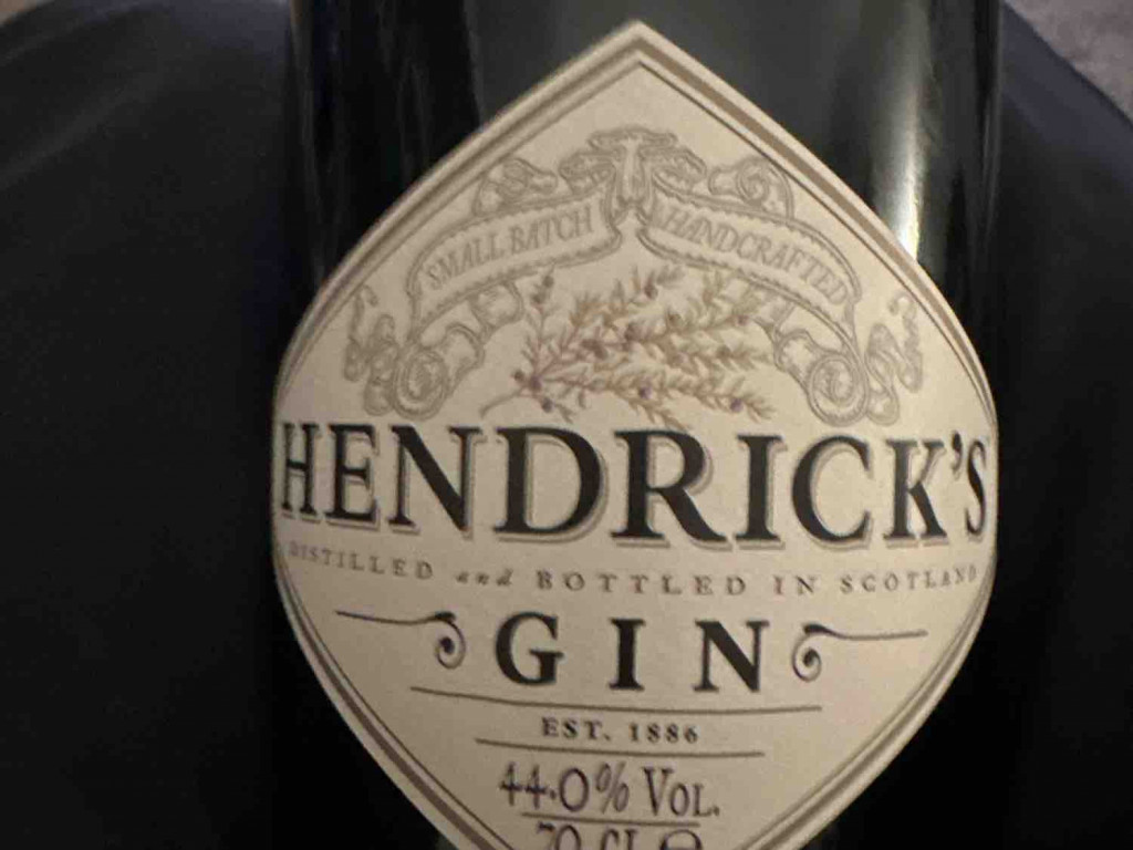 Hendrick‘s Gin, 44,0% Vol von CBanse | Hochgeladen von: CBanse