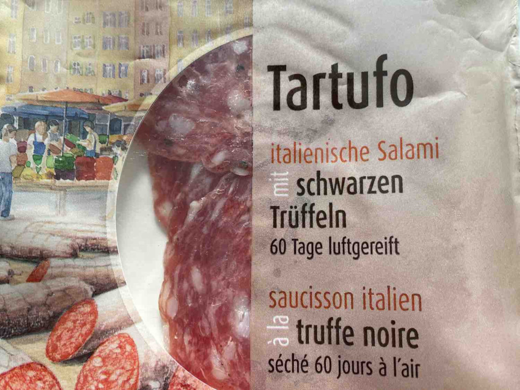 Salami Tartufo, italienische  Salami mit schwarzen Trüffel von U | Hochgeladen von: Umilum