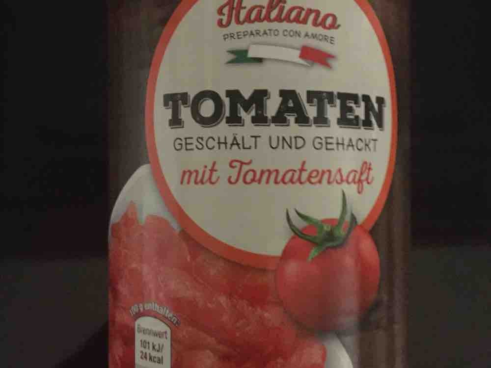 Tomaten, geschält und gehackt mit Tomatensaft von ChrisXP13 | Hochgeladen von: ChrisXP13