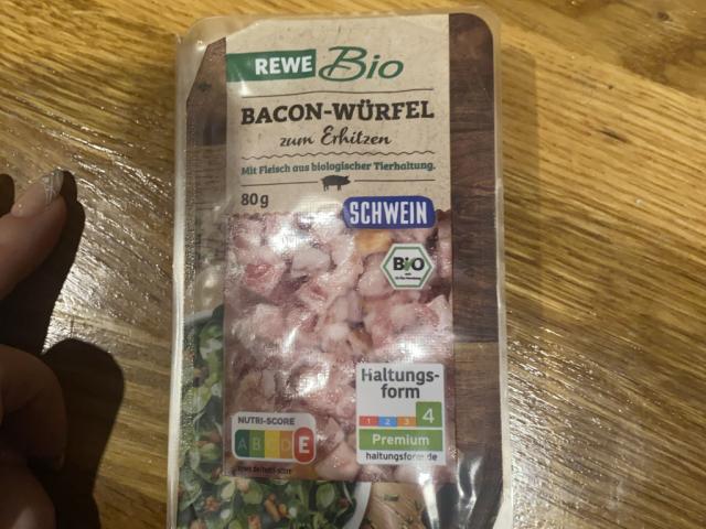 Bacon Würfel Bio von janid83648 | Hochgeladen von: janid83648