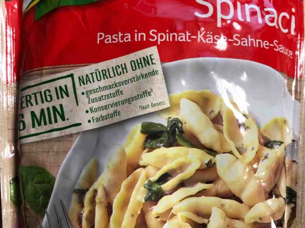 Spaghetteria Spinaci Neue Rezeptur, Pasta in Spinat-Käse-Sahne-S | Hochgeladen von: nils22989